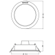 LEDVANCE LED downlight 8W 800lm/865 IP44 25Y ;prům.115mm bílá