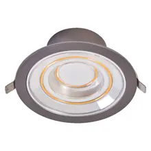 LEDVANCE LED downlight Decor FilamentEcho 7W 600lm/827 IP20 ; šedá