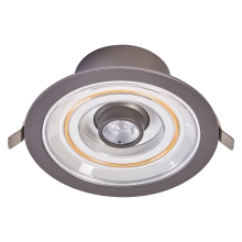LEDVANCE LED downlight Decor FilamentHalo 7W 600lm/827 IP20 ; šedá