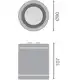 LEDVANCE LED downlight PFM.SURF 15W 1575lm/830/36° IP65 100Y ; černá