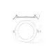 LEDVANCE LED downlight SLIM ALU DA D150 V 13W MS 840 WTLEDV