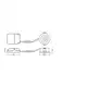 LEDVANCE LED downlight SPOT.AADJ 4W 320lm/930/36° IP23/IP20 50Y ; černá
