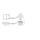 LEDVANCE LED downlight SPOT.FIX 8W 680lm/930/36° IP44/IP20 50Y ; černá