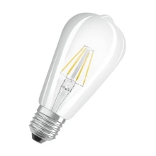 LEDVANCE LED EDISON40 3.4W 827  FILCL E27 P LEDV