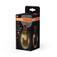 LEDVANCE LED globe filament 1906 G75 4W/40W E27 2400K 470lm NonDim 15Y zlatá