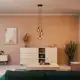 LEDVANCE LED globe filament DECO.FLATSQ G100 3.5W/18W E27 1800K 110lm Dim;černá