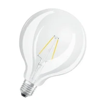 LEDVANCE LED globe filament G125 1,8W/25W 230V E27 2700K 250lm NonDim CL;Bílá
