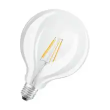 LEDVANCE LED globe filament G125 5,9W/60W 230V E27 2700K 806lm NonDim CL;Bílá