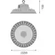 LEDVANCE LED highbay HB.E.ML 200/150/100W 30000lm/840/60° IP65 70Y ;