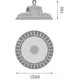 LEDVANCE LED highbay HB.E.ML 200/150/100W 30000lm/840/90° IP65 70Y ;
