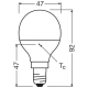 LEDVANCE LED kapka ACT/REL P45 4.9W/40W E14 2700-4000K 470lm NonDim 15Y opál