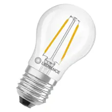 LEDVANCE LED kapka filament PFM P45 3.4W/40W E14 2700K 470lm NonDim 15Y čirá