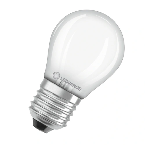 LEDVANCE LED kapka filament PFM P45 4W/40W E27 2700K 470lm NonDim 15Y opál