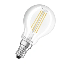 LEDVANCE LED kapka filament PFM P45 5.5W/60W E14 2700K 806lm NonDim 15Y čirá