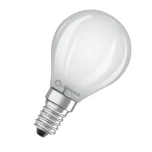 LEDVANCE LED kapka filament SUP UE P45 2.9W/40W E14 2700K 470lm Dim 50Y opál