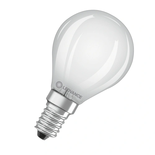LEDVANCE LED kapka filament SUP UE P45 2.9W/40W E14 2700K 470lm Dim 50Y opál