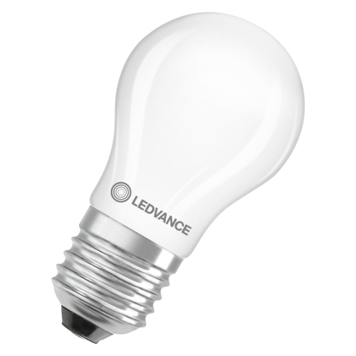 LEDVANCE LED kapka filament VAL P45 4.2W/40W E27 2700K 470lm NonDim 10Y opál