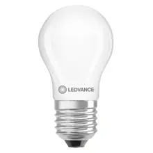 LEDVANCE LED kapka filament VAL P45 5.9W/60W E27 3000K 806lm NonDim 10Y opál