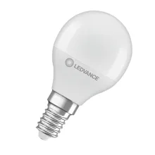 LEDVANCE LED kapka PFM P45 4.9W/40W E14 2700K 470lm NonDim 15Y opál