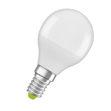 LEDVANCE LED kapka REC P45 4.9W/40W E14 2700K 470lm NonDim 15Y opál
