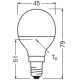 LEDVANCE LED kapka VAL P45 4.9W/40W E14 4000K 470lm NonDim 10Y opál