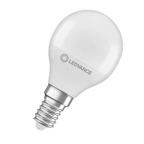 LEDVANCE LED kapka VAL P45 4.9W/40W E14 6500K 470lm NonDim 10Y opál