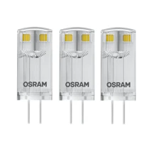 LEDVANCE LED kapsle 0.9W/10W G4 2700K 100lm NonDim 10Y čirá 3-pack