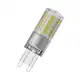 LEDVANCE LED kapsle 4.4W/50W G9 2700K 600lm Dim 25Y čirá
