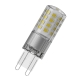 LEDVANCE LED kapsle PARATHOM 4W/40W G9 2700K 470lm Dim 25Y čirá