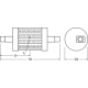 LEDVANCE LED lineár 8W/75W R7S 2700K 1055lm NonDim 15Y 78mm