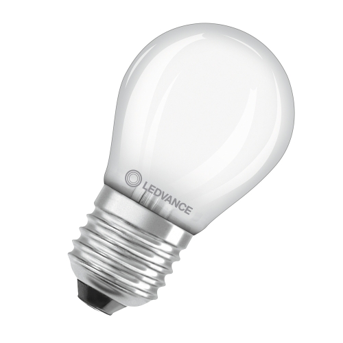 LEDVANCE LED luster filament PFM P45 2.5W/25W E27 2700K 250lm NonDim 15Y opál