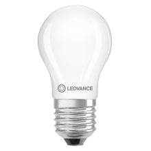 LEDVANCE LED luster filament VAL P45 5.9W/60W E27 3000K 806lm NonDim 10Y opál