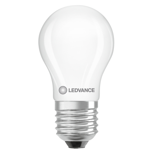 LEDVANCE LED luster filament VAL P45 5.9W/60W E27 3000K 806lm NonDim 10Y opál