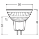 LEDVANCE LED MR16 20 36° P 2.1W 830 GU5.3