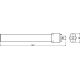 LEDVANCE LED nástrčka DULUX S EM 6W/11W G23 3000K 630lm/120° NonDim 30Y
