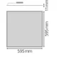 LEDVANCE LED panel BIOLUX.HCL 40W 4600lm/927-965 IP20 70Y 60x60 ;bílá DALI
