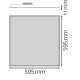 LEDVANCE LED panel BIOLUX.HCL 40W 4600lm/927-965 IP20 70Y 60x60 ;bílá DALI˙