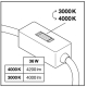 LEDVANCE LED panel CMFT 36W 3400-4200lm/930-940 IP40/IP20 100Y 62x62 ;DALI˙