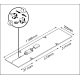 LEDVANCE LED panel PANEL.CMFT 33W 4320lm/830/120° IP44 100Y 120x30; DALI˙