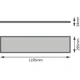 LEDVANCE LED panel PANEL4IN1 32W 3600lm/865/90° IP20 50Y 120x30; UGR19