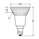 LEDVANCE LED PAR165036 DIM 3.7W 927 E14 P   LEDV