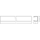 LEDVANCE LED pásek difuzor AY-PC/W01/D/1