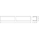 LEDVANCE LED pásek difuzor AY-PC/W01/D/1