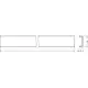 LEDVANCE LED pásek difuzor LS AY-PC/P02/D/2