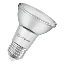 LEDVANCE LED PFM reflector PAR20 6.4W/50W E27 2700K 350lm/36° Dim 25Y sklo