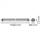 LEDVANCE LED prachotěsné svítidlo FLEX TH 1500 P 42W ML 830 IP66