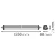 LEDVANCE LED prachotěsné svítidlo FLEX TH 1500 P 42W ML 840 IP66