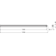 LEDVANCE LED prachotěsné svítidlo SLIM V 36W 6500lm/865 IP65 50Y ;1200mm