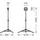 LEDVANCE LED pracovní svítidlo VALBAT1X20W865PBTRIPODLEDV