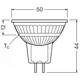 LEDVANCE LED reflektor PFM MR16 2W/20W GU5.3 3000K 210lm/36° NonDim 15Y